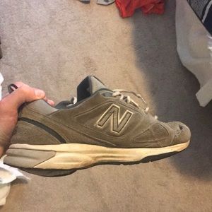 New balance grey shoes